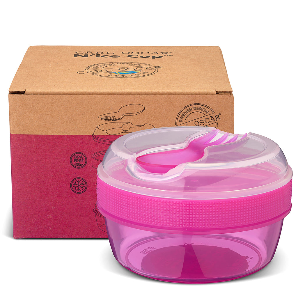 Contenedor Snack Nice Cup Small Fucsia - Carl Oscar