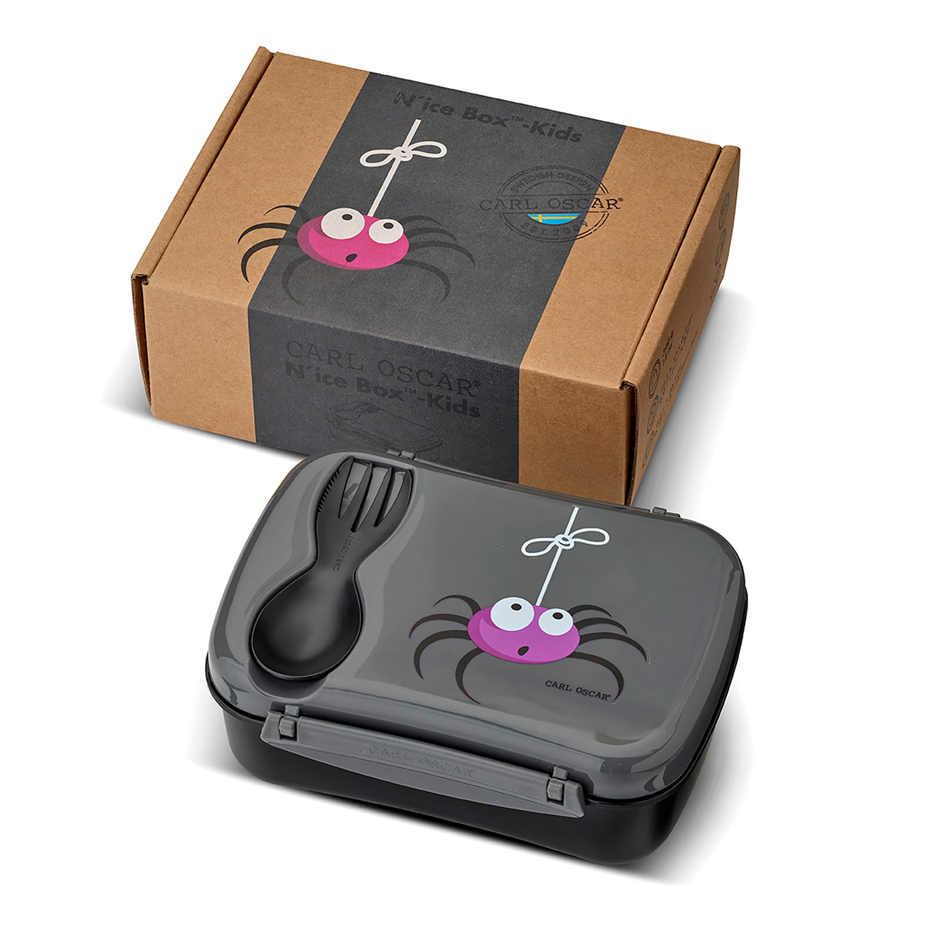 Lonchera N'ice Box Kids Gris con unidad de frio - Carl Oscar