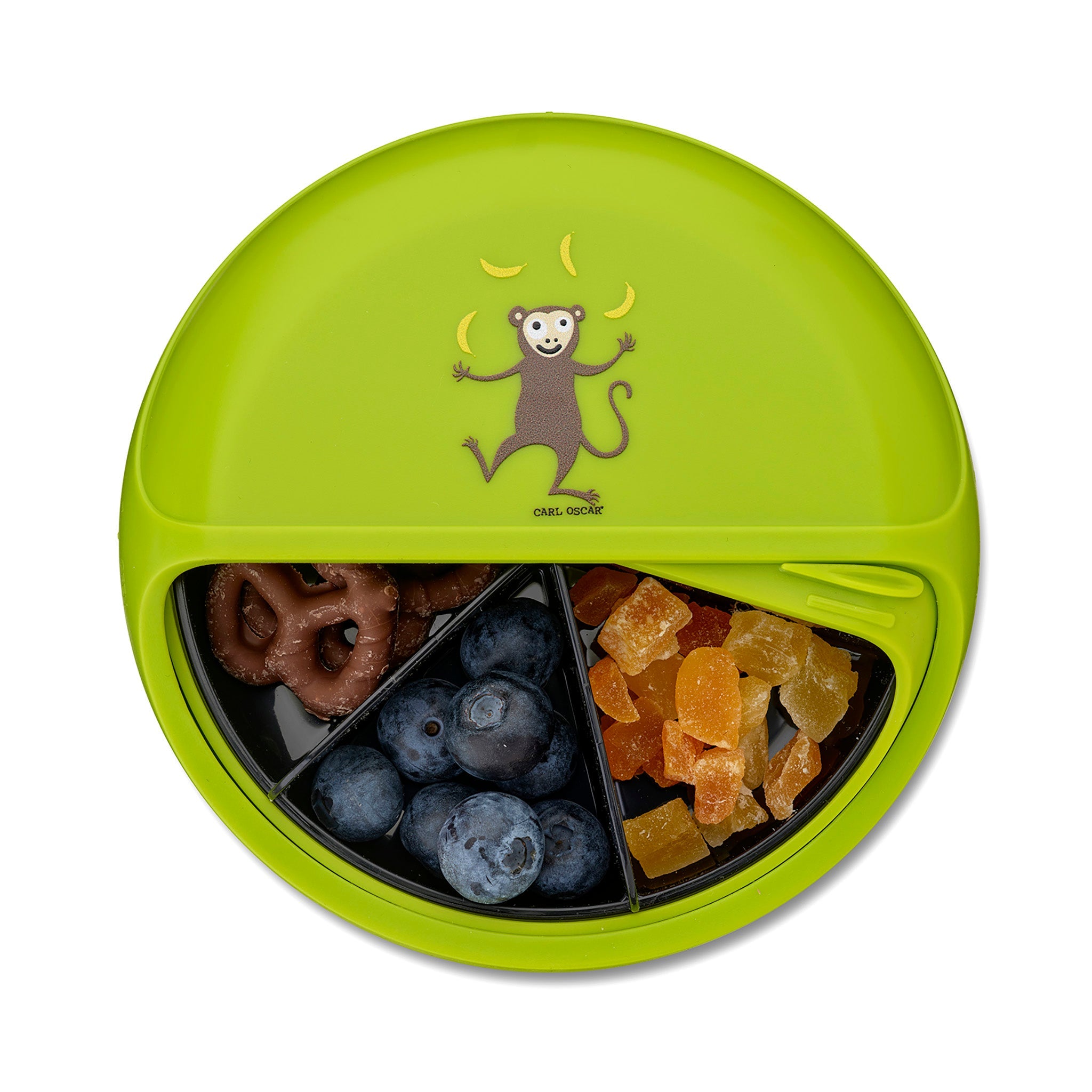 Snack Box Giratorio Verde- Spinner Snackdisc - Carl Oscar