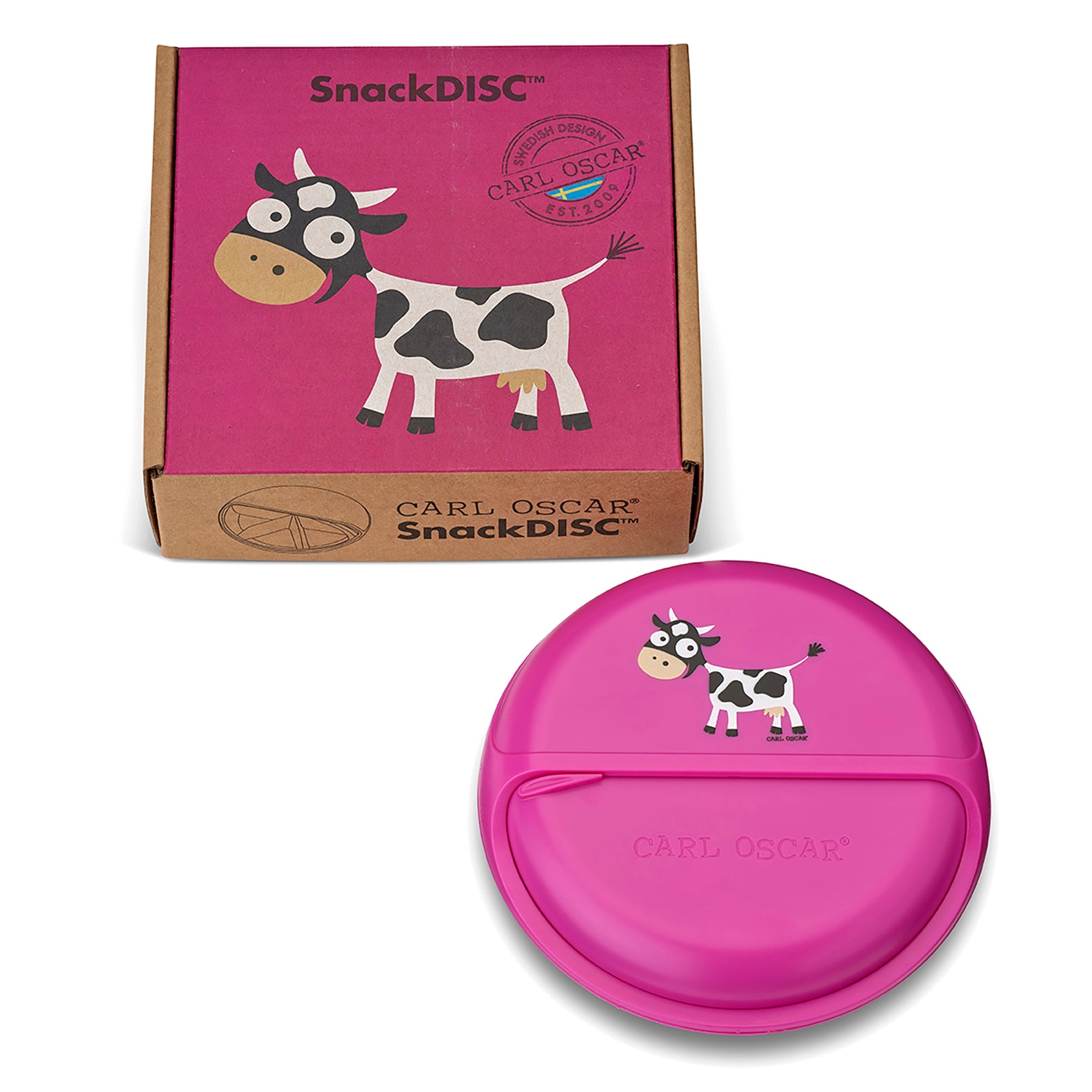 Snack Box Giratorio Fucsia - Spinner Snackdisc - Carl Oscar