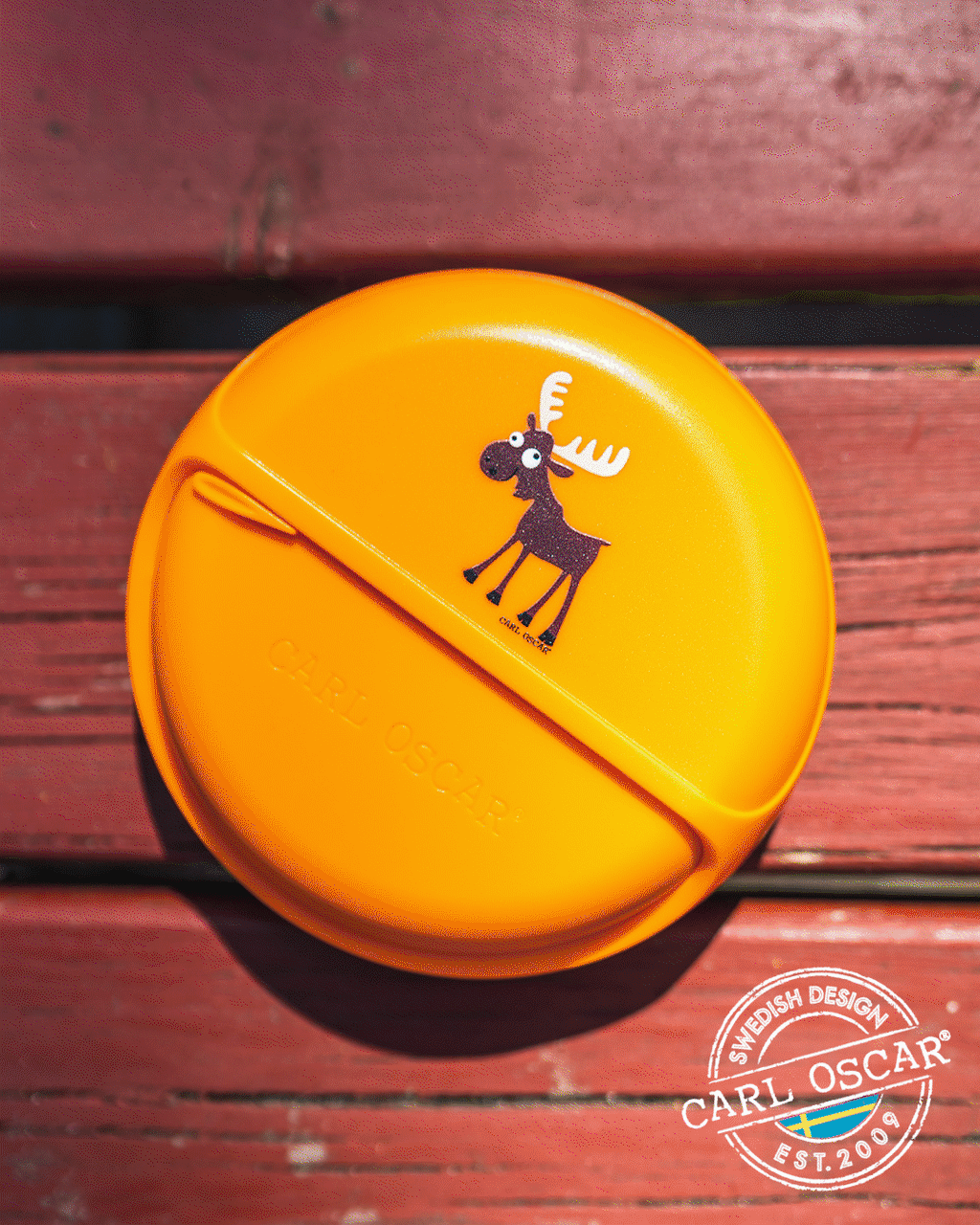 Snack Box Giratorio Gris- Spinner Snackdisc - Carl Oscar