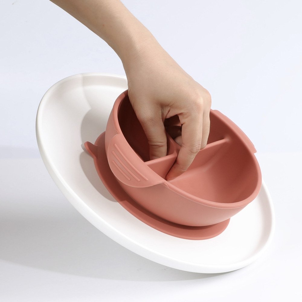 Bowl con divisiones y base ventosa - Haakaa